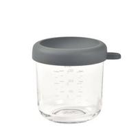 BEABA STIKLINIS MAISTO INDELIS SU DANGTELIU, MINERAL GREY, 250 ML