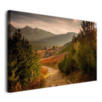 Tapyba ant drobės gyvenamajame kambaryje Sienų apdaila Vikšrų slėnis 80x120