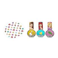 Nagų lakas vaikams Cartoon Disney Princess, 4 vnt.