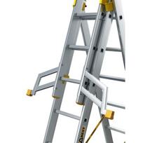Daugiafunkcinės aliuminio kopėčios Drabest MAX, 3 x 13