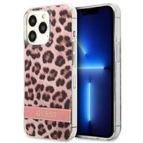 Guess GUHCP13LHSLEOP skirtas iPhone 13 Pro / 13 6,1", rožinis