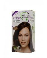 Hairwonder Colour & Care ilgalaikiai plaukų dažai be amoniako spalva šokolado ruda 5.35