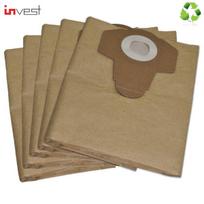 Invest Eco Paper Dulkių siurblių maišeliai De Longhi / Blaupunkt WD4000 / Einhell / Nilfisk (5 vnt.)