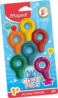 Plastikinės kreidelės Maped Color’Peps Early Age