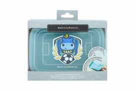 Marcus&Marcus 2 pakopų nerūdijančio plieno priešpiečių dėžutė - Football