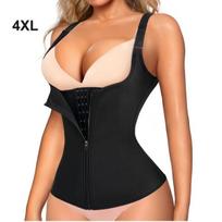 Moteriškas 2-in-1 Korsetas Su Užtrauktuku Laikysenai , 4XL