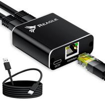 "Reagle" adapterio komutatoriaus skirstytuvas LAN Ethernet RJ45 2xRJ45 1000M 1GB