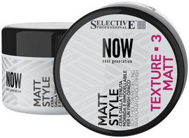 Švelniai fiksuojantis matinis plaukų vaškas Selective Professional MATT STYLE 100 ml