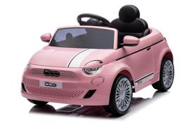 Vienvietis vaikiškas elektromob Fiat 500 Sun Baby, rožinis