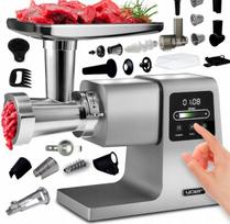 Mėsmalė Mėsmalė Yoer GrindForce MG02S, 2500 W, 4 kg/min, 7in1, su tarkavimo, sulčių spaudimo, sausainių ir makaronų formavimo funkcijomis, metalinis