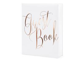 Svečių palinkėjimų knyga Guest Book, 22 lapai, balta