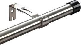 Užuolaidų strypas HARRMS, 76-198 cm, sidabrinis
