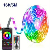 USB LED juosta su 44 klavišų pultu, 16 pėdų / 5 m