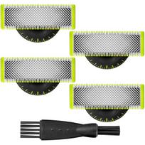4x "Philips OneBlade 360 QP410/50" + šepetėlis