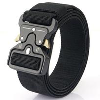 (01 Elasticity black)Autentiškas taktinis diržas greito atsegimo lauko karinis diržas minkštas tikro nailono sportiniai aksesuarai vyriški ir moteriški juodi diržaiDiržai, 01 Elastingumas juodas