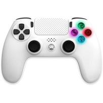 Wireless Controller for PS4 with 3,5mm jack slot - LED - White