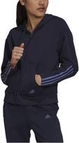 Džemperis moterims Adidas W Dk Fz Hoodie Blue H07805, mėlynas