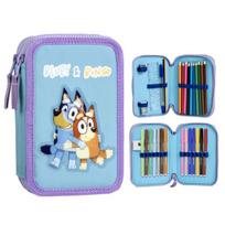 Bluey užpildytas penalas, 2 skyriai