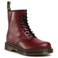 Dr. Martens aulinukai moterims 1460 Smooth Leather Cherry Red, raudoni, 37