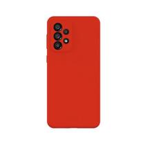 „Evelatus“ „Samsung Galaxy A33 5G“ aukščiausios kokybės minkštas silikoninis dėklas, raudonas