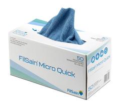 FilSain® Micro Quick mikropluošto šluostės, 30x30cm, 1x50vnt.