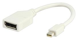 „Valueline Mini DisplayPort“ - „DisplayPort“ adapteris plastikiniame maišelyje 0,20 m baltas