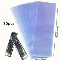 Išmaniojo (Smart TV) ir televizoriaus priedas 30/50vnt PVC Skaidrus Apsauginis Plėvelė TV Nuotolinio Dangtelis , L