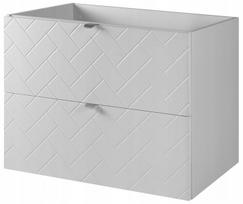 Praustuvo spintelė, sieninė, baltas TREND, 80 x 46 x 61 cm