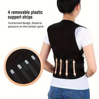 Laikysenos koreguoklis su reguliuojamais petnešėlėmis, unisex liemenė. , XL