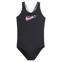 Nike Maudymosi Kostiumėlis Mergaitėms Nk G Lgo Tape Crossback Black NESSE726 001 NESSE726 001/XL