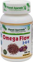 Maisto papildas Omega Flow 3-6-9 Planet Ayurveda® 60 kapsulių