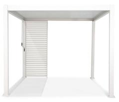 Žaliuzės pavėsinei Pergola Premium White, 123.5 cm