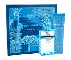 Rinkinys Versace Man Eau Fraiche vyrams: tualetinis vanduo EDT 100 ml + dušo želė 150 ml
