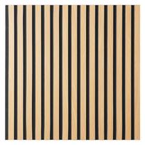 Sieninis panelis, akustinis, 60x60 cm, natūralus