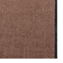 Kilimėlis durims Stačiakampis Rudas 120x350 cm