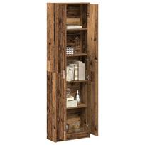 vidaXL Spinta Senovinis medis 55 x 25 x 189 cm Apdirbta mediena