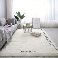 Pūkuotas ilgo plauko kilimas, 200 * 300 cm / 78,7 * 118 colių