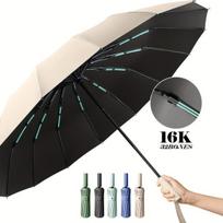 Elegantiškas Automatinis Skėtis .,  16k32bones D Žalia