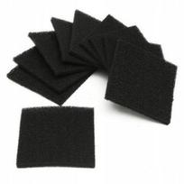 Pakaitinė dalis dūmų surinktuvo filtras Absorvex 130x130x10 – Su aktyvuota anglimi, 10 vnt. komplektas, Putų medžiaga