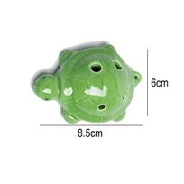 Pučiamieji instrumentai, Vėžlio formos Ocarina – muzikos instrumentas pradedantiesiems atlikėjams, smaragdas