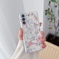 Elegantiškas "Samsung Galaxy S23 Plus" Dėklas Su Gėlių Motyvu Spalvingas
