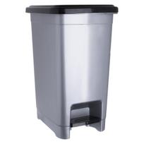 Orion šiukšliadėžė, 10 l, Šiukšliadėžė plastikinis su pedalu siauras 10 l