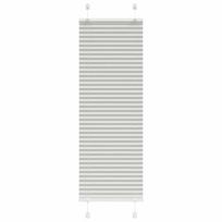 Klostuota žaliuze šviesiai pilka 50x150 cm audinio plotis