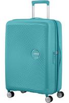 Vidutinis lagaminas American Tourister Soundbox Turquise Tonic M, žalias