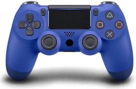 Games World PS4 Doubleshock 4 V2 bevielis žaidimų pultelis / valdiklis, mėlynas, skirtas PS4 / PS5 / Android / iOS