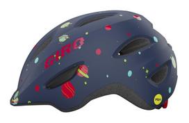 Vaikiškas dviratininko šalmas Giro Scamp Mips, mėlynas, 45-49 cm