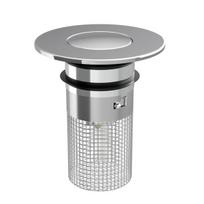 Kamštis praustuvui Granitan click-clack sietelis, chromas, 60 mm