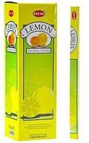 Aromatinės smilkalų lazdelės Hem Lemon, 8 vnt.