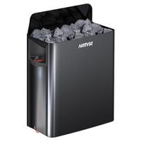 Elektrinė pirties krosnelė Harvia Wall Black Steel SW45 4.5 kW