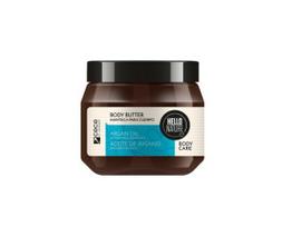 Kūno sviestas su argano aliejumi Hello Nature, 250 ml